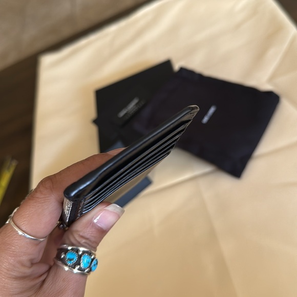 Saint Laurent Fragments Cardholder Black - Picture 12 of 15